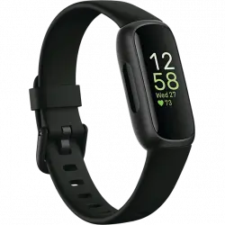 Pulsera de actividad - Fitbit Inspire 3, Frecuencia Cardíaca, Autonomía 10 días, Negro