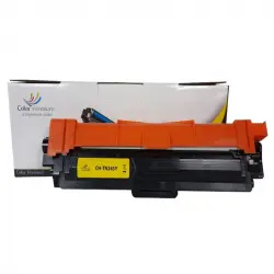 Color Premium Tóner Compatible con Brother TN241/TN242/TN245 Amarillo