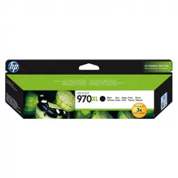 HP Officejet 970XL Cartucho de Tinta Alta Capacidad Original Negro