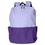 Mochila grande Dohe Duo impermeable y ecológica morado