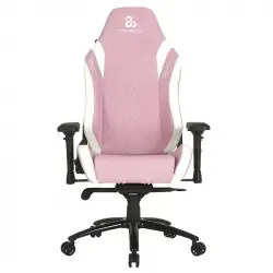 Newskill Neith Zephyr Silla Gaming Tela Transpirable Blanca/Rosa