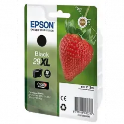 Pack Cartucho de tinta - Epson C13T29914020 Fresa, 29 cartuchos XL, Black