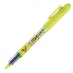 Pilot V-LL Caja 12 Marcadores Fluorescentes Líquidos Amarillo