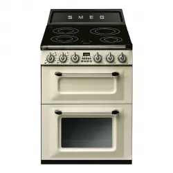 Smeg - Cocina compacta Smeg placa inducción 4 zonas de cocción y 2 cavidades de horno - TR62IP2.