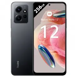 XIAOMI - Xiaomi Redmi Note 12 8GB + 256GB Onyx gray móvil libre (Reacondicionado grado A).