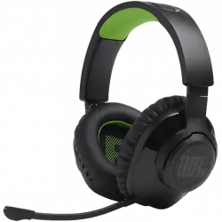 Auriculares gaming - JBL Quantum 360X Console Wireless, Para Xbox, Inalámbrico, Cancelación Activa de Ruido, Micrófono, Blanco y Azul