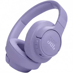 Auriculares inalámbricos - JBL Tune 770 NC, Cancelación ruido adaptativa, Autonomía 70h, Carga rápida, Lila