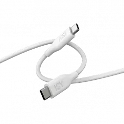 Cable USB - ISY ICS-5000-WT-CC, De USB-C a USB-C, 2 m, Blanco