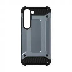 Carcasa Para Samsung S23 Híbrida Antigolpes 1,8m Relieve Serie Defender Ii Gris