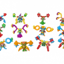 Figura - MagicBox Exoskeletons Superthings Mutant Battle, aleatoria, Multicolor