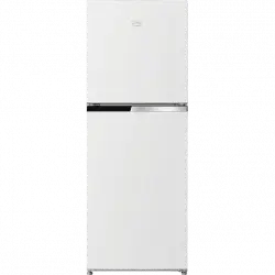 Frigorífico dos puertas - Beko RDNT231I30WN, 230 l, No Frost, 145 cm, Blanco