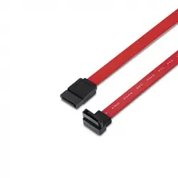 Goobay Cable SATA Acodado 50cm Rojo