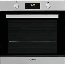 Horno - Indesit IFW 6841 JH IX, Multifunción, Hidrolítico, 71 l, 59.5 cm, Inox