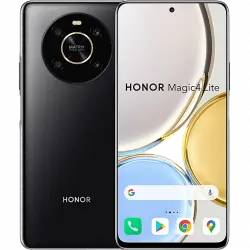 Móvil - Honor Magic 4 Lite 4G, Midnight Black, 128 GB, 6 GB RAM, 6.81" FHD, Qualcomm Snapdragon 680, QuadCam 64 MP, 4800 mAh