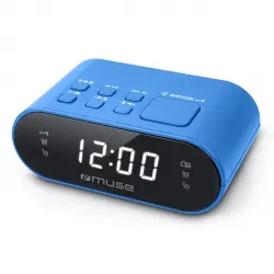 Muse - Radio Reloj Muse M-10 Azul.