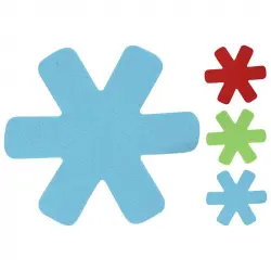 Pack 6 protecciones para sartenes y cacerolas