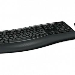 Pack Teclado + Ratón - Microsoft Wireless Comfort Desktop 5050, Inalámbrico, RF inalámbrico, USB, Negro