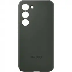 Samsung Silicone Case Funda de Silicona Verde para Galaxy S23