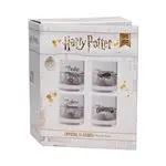 Set de 4 vasos Harry Potter - Hechizos