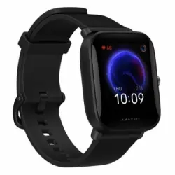 Smartwatch Amazfit Bip U con Medición Frecuencia Cardiaca - Negro