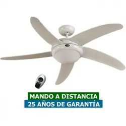 Ventilador De Techo Con Luz Casafan 9513279 Elica 132 We-we Blanco