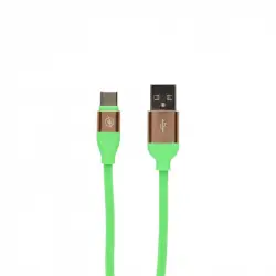 Contact CAble USB-A a USB-C 1.5m Verde