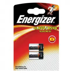 Energizer Pila Alcalina 4LR44/A544 6V 2 Unidades