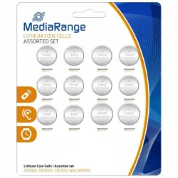 MediaRange MRBAT139 Pilas de Litio CR2016/ CR2025/ CR2032/ CR2450 3V