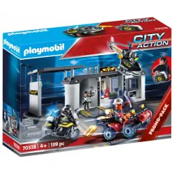 Playmobil City Action Comisaria de Policía Fuerzas Especiales