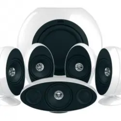 Altavoces KEF 3005  High Gloss 5.1 blancos