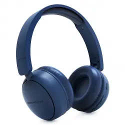 Energy Sistem - Auriculares diadema Bluetooth Energy Sistem Radio Color azul 100% plástico reciclado, radio FM, reproductor MP3 y ranura para tarjeta Micro SD.