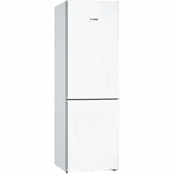 Frigorífico combi - Bosch KGN36VWEA, No Frost, 186 cm, 326 l, Cajón VitaFresh, EasyAccess, Blanco