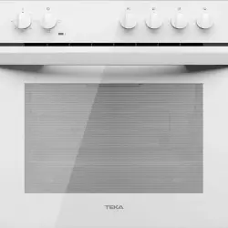 Horno - Teka HBE 490 ME, 72 l, 2593 W, , Encastrable, 3 funciones, Esmalte fácil de limpiar, A, Blanco