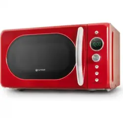 Microondas Vintage Grunkel Mwdgr, 20l, Digital, Rojo