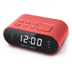 Muse - Radio Reloj Muse M-10 Rojo.