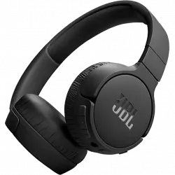 Auriculares inalámbricos - JBL Tune 670 NC, Supraaurales, Cancelación de ruido, Plegables, Hasta 70h, Negro