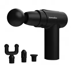 Homedics - Pistola de masaje muscular Homedics Novo con 6 niveles de intensidad.