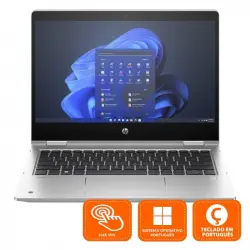 HP Pro x360 435 G10 AMD Ryzen 3 7330U/8GB/256GB SSD/13.3'' Tátil (PT)