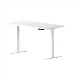 Mesa Escritorio Elevable Oficina Eleva Go 120x70cm Blanca