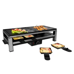 Raclette Cecotec Cheese&Grill 12000 Inox MixGrill