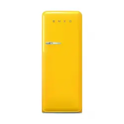 Smeg - Frigorífico 1 Puerta Apertura Derecha - FAB28RYW5 Amarillo