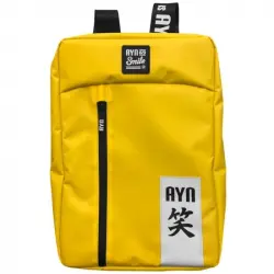 Smile Akira Mochila para Portátil hasta 16" Impermeable Antirrobo Amarilla