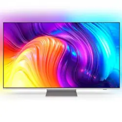 Tv led 55'' philips 55pus8807 4k uhd hdr10+ smart tv ambilight 120hz