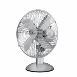Ventilador De La Mesa Eldom Wgc40, Potencia 40w, Diametro De Rejilla 33cm, Color Plata