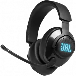 Auriculares gaming - JBL Quantum 400, De diadema, Con cable, Multiplataforma, RGB, Jack 3.5 mm, Negro