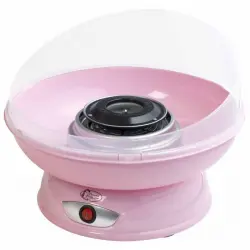 Bestron ACCM370 Máquina de Algodón de Azúcar Rosa