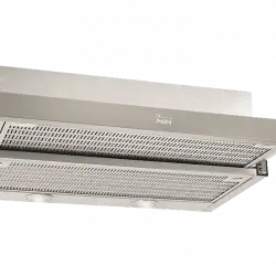 Campana - Teka CNL6400, 385 m³/h, extraíble, 2 velocidades + intensiva, luces LED, Inox