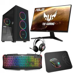 Epical-Q Pack GPlus26 AMD Ryzen 7 5800X/32GB/2TB SSD/RTX 3060 + Monitor 27" FullHD 165Hz + Combo Gaming