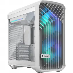 Fractal Design Compact RGB Clear Tint Midi Tower Cristal Templado USB 3.2 Negra