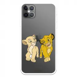 Funda Oficial de Disney El Rey León Simba y Nala Mirada Complice para iPhone 12 Pro